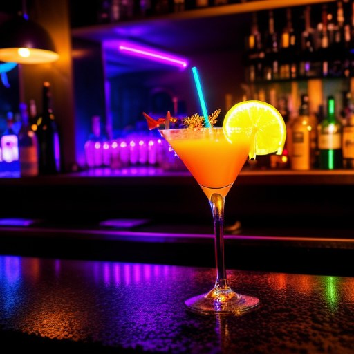 Her şey dahil otel dışında İskele'de gece eğlencesi cocktail bar