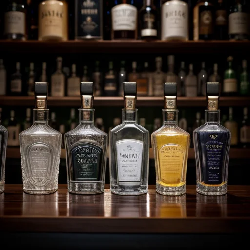 Gin selection — Locale Sports Bar İskele Long Beach