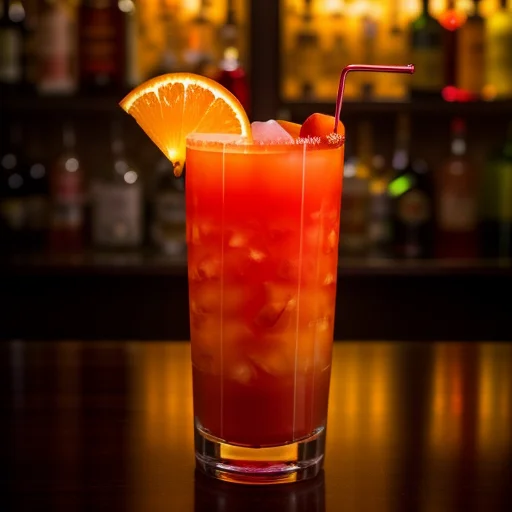 Коктейль Текила Санрайз — Locale Sports Bar İskele